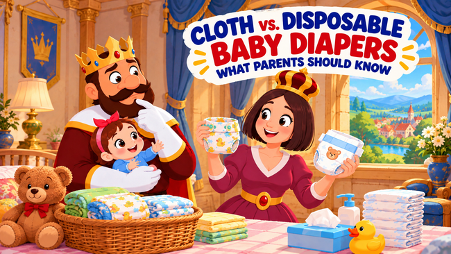 Cloth vs. Disposable Baby Diapers: What Parents Should Know