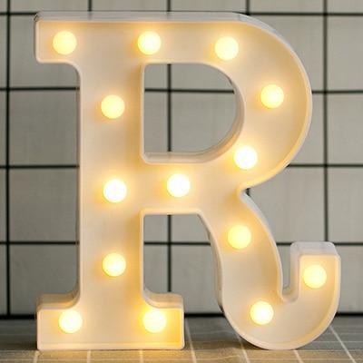 HOME IMPROVEMENT - LED ALPHABET NIGHT LIGHT