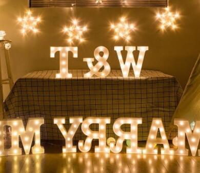 HOME IMPROVEMENT - LED ALPHABET NIGHT LIGHT