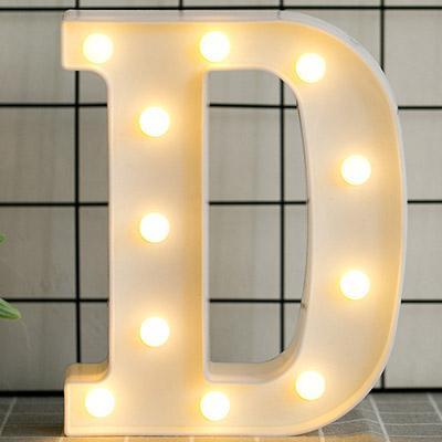 HOME IMPROVEMENT - LED ALPHABET NIGHT LIGHT