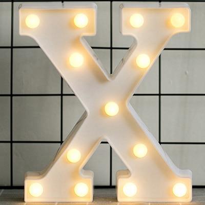 HOME IMPROVEMENT - LED ALPHABET NIGHT LIGHT