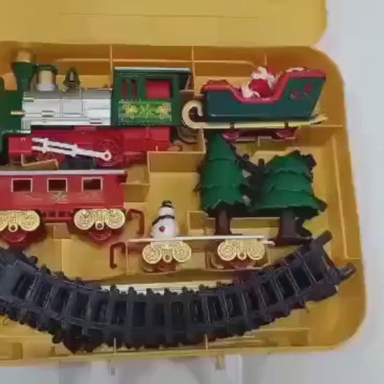 Toy Train Set with Lights