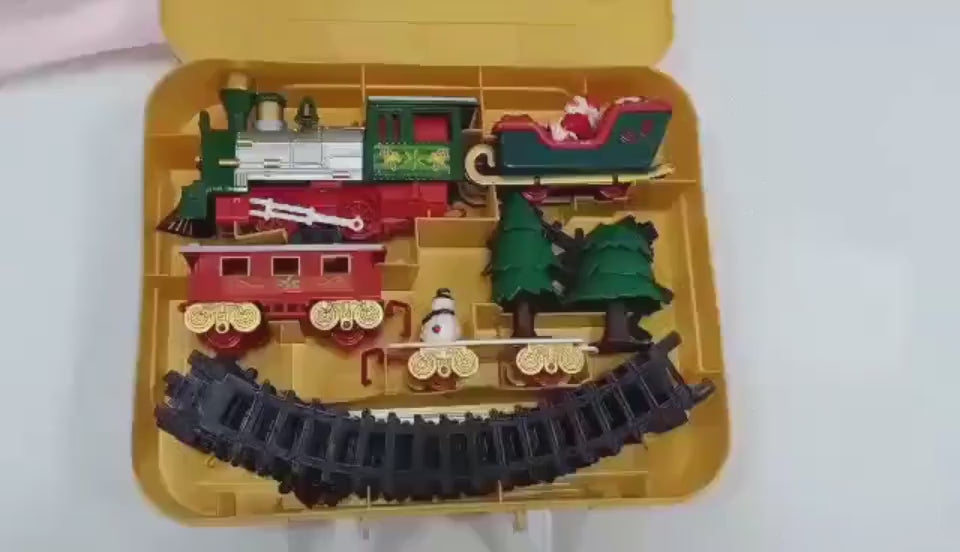 Toy Train Set with Lights