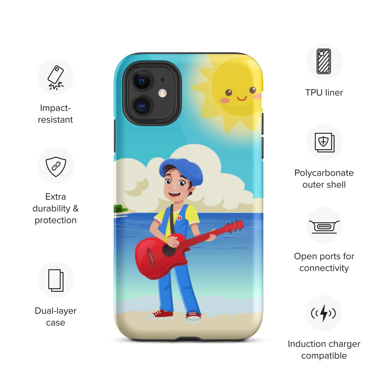 Idemo Kids Tough iPhone case - STORYBOOKSONG