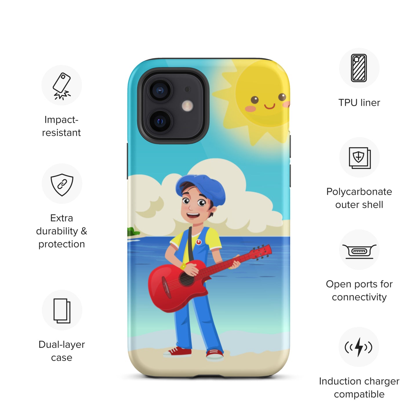 Idemo Kids Tough iPhone case - STORYBOOKSONG