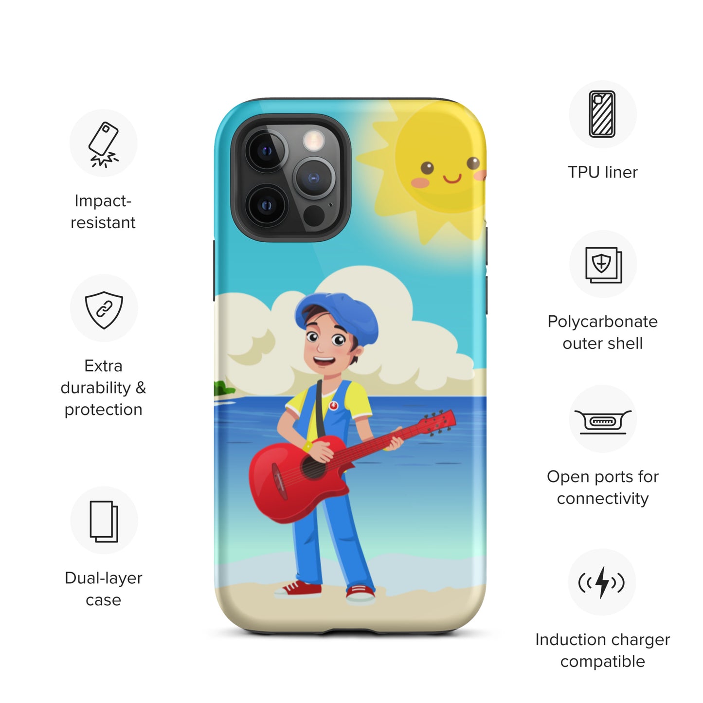 Idemo Kids Tough iPhone case - STORYBOOKSONG