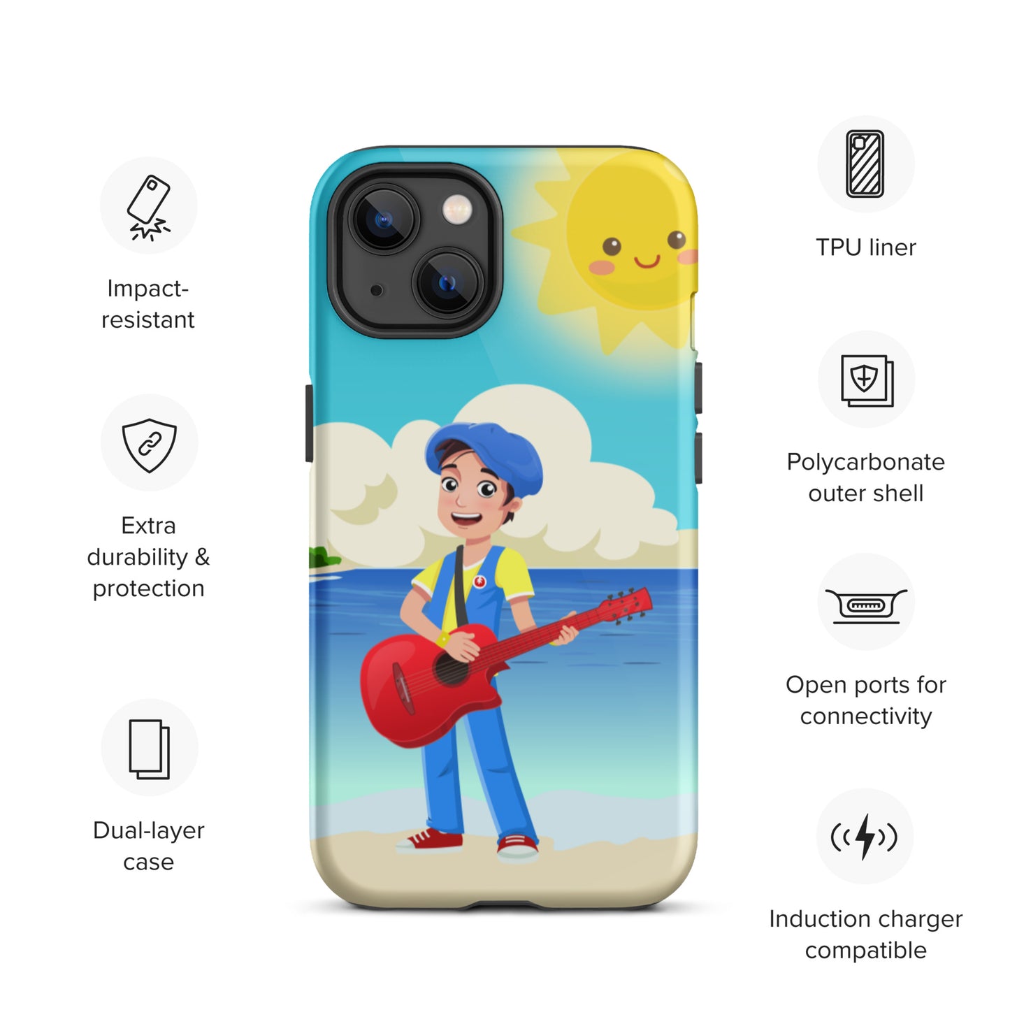 Idemo Kids Tough iPhone case - STORYBOOKSONG