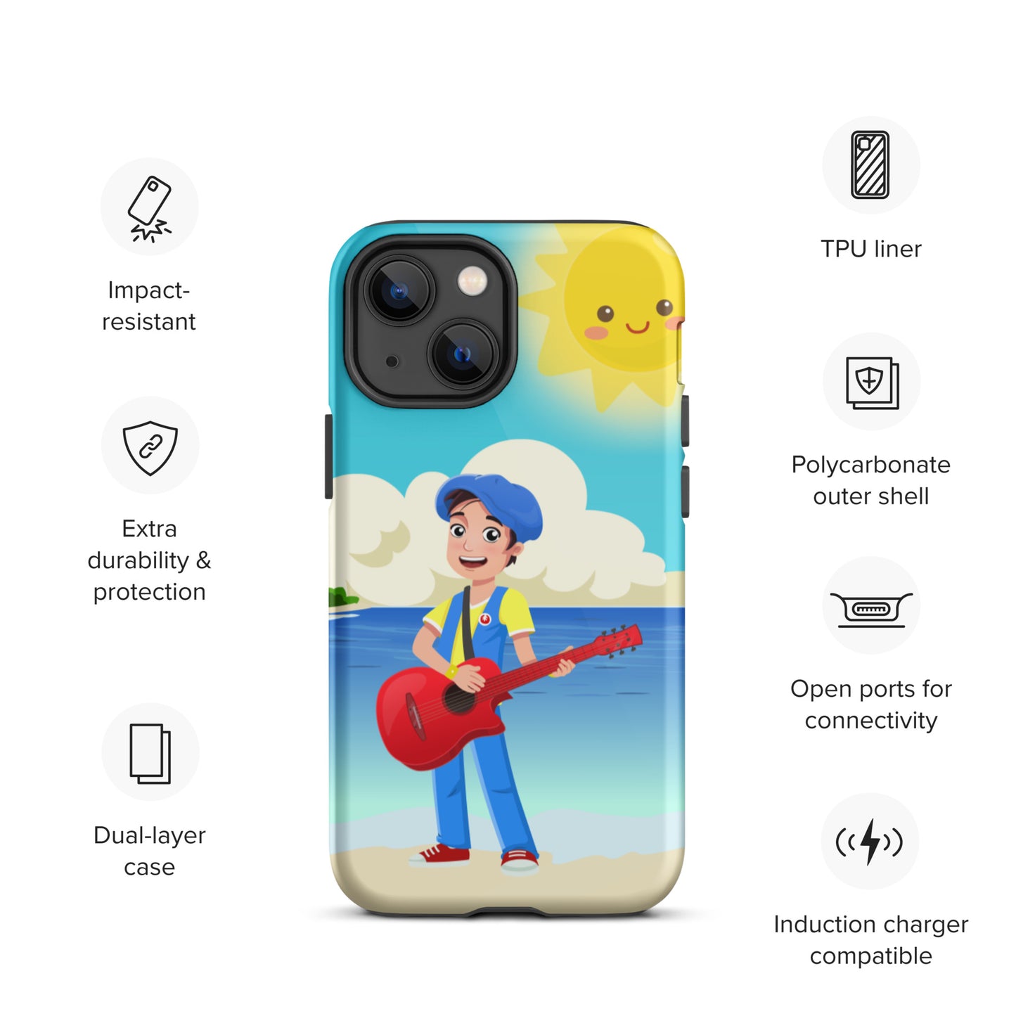 Idemo Kids Tough iPhone case - STORYBOOKSONG