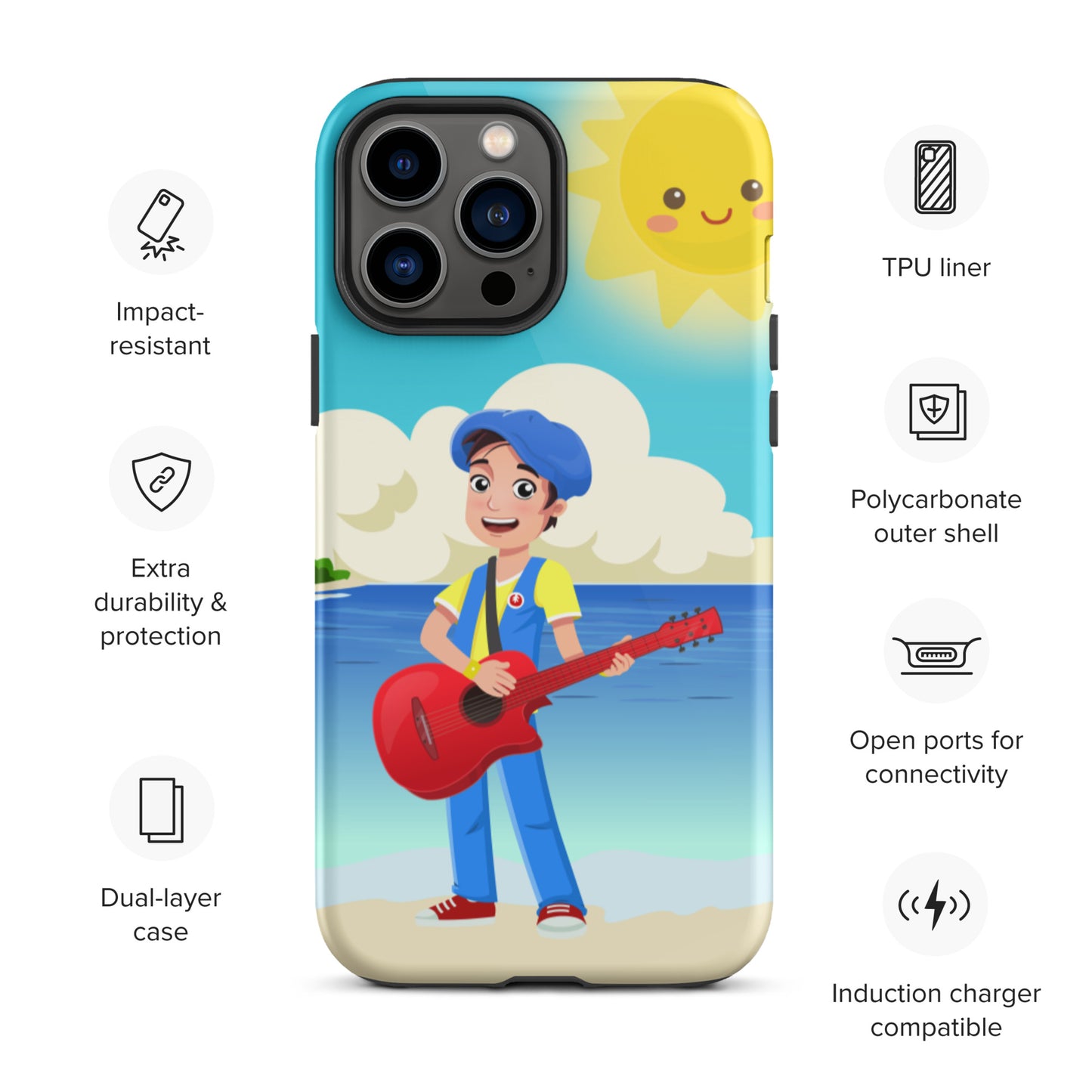 Idemo Kids Tough iPhone case - STORYBOOKSONG