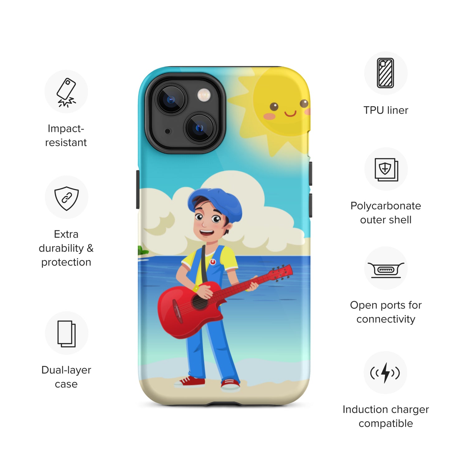 Idemo Kids Tough iPhone case - STORYBOOKSONG