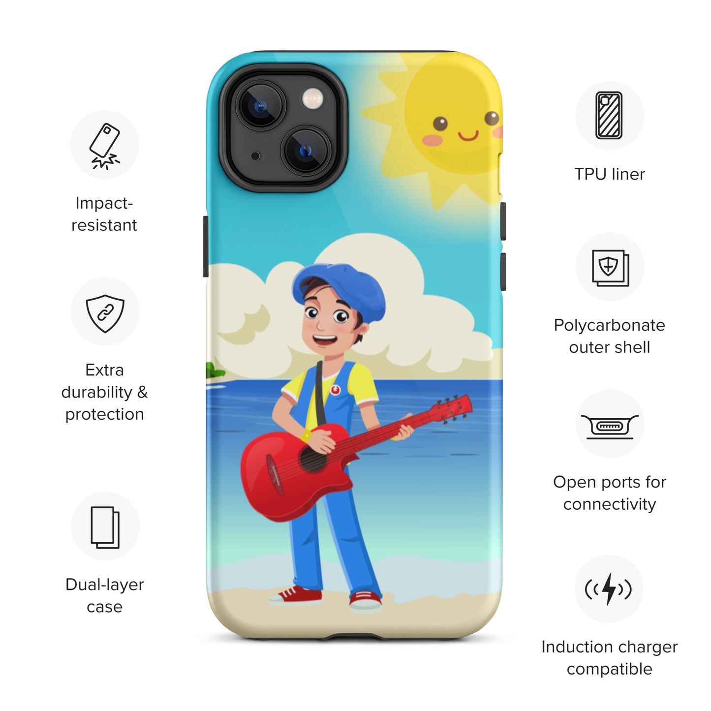 Idemo Kids Tough iPhone case - STORYBOOKSONG