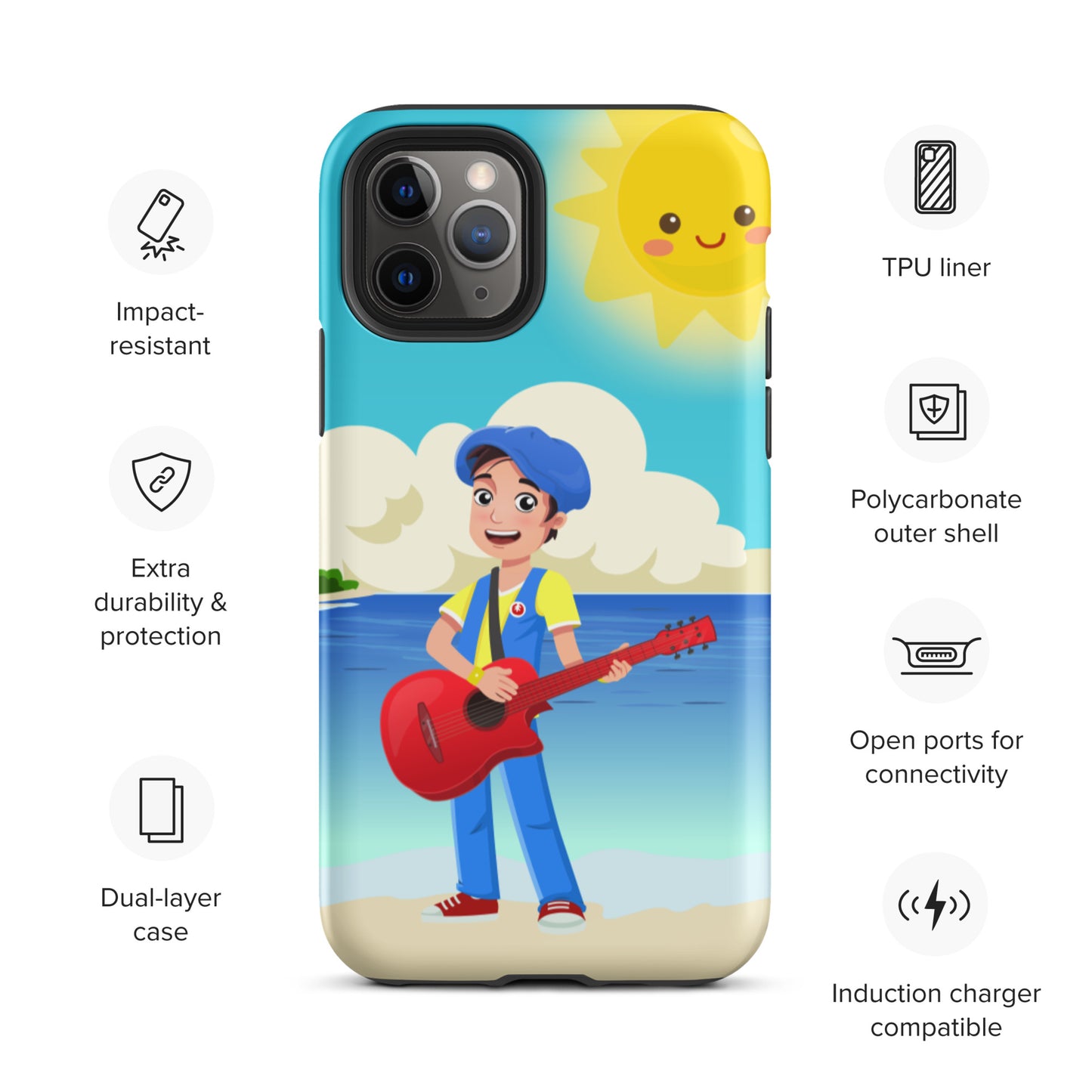 Idemo Kids Tough iPhone case - STORYBOOKSONG