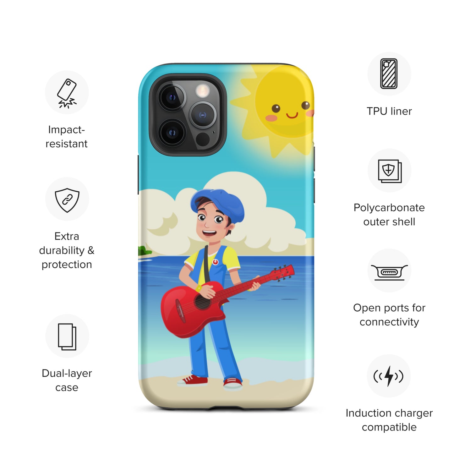 Idemo Kids Tough iPhone case - STORYBOOKSONG