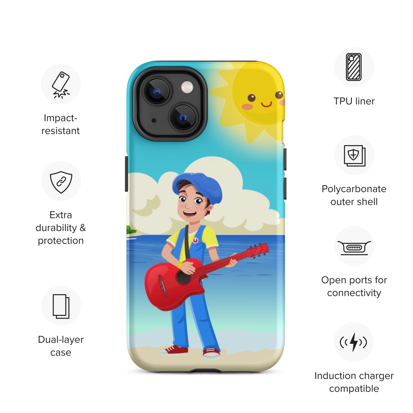 Idemo Kids Tough iPhone case - STORYBOOKSONG