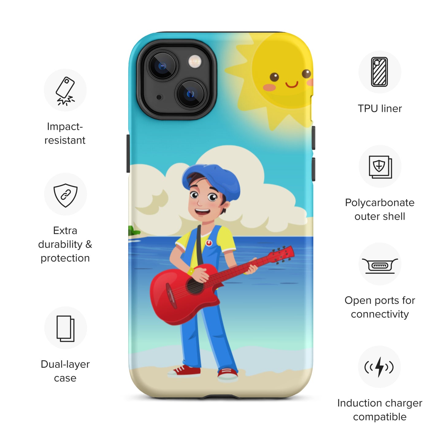 Idemo Kids Tough iPhone case - STORYBOOKSONG