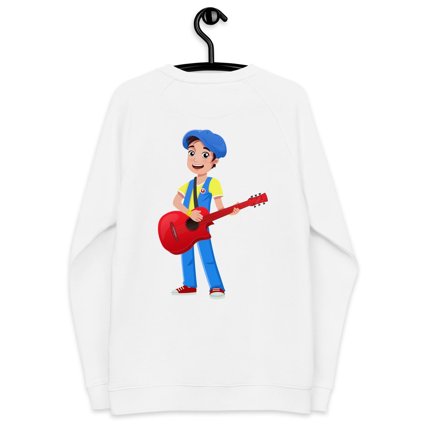 Idemo Kids Unisex organic raglan sweatshirt - STORYBOOKSONG