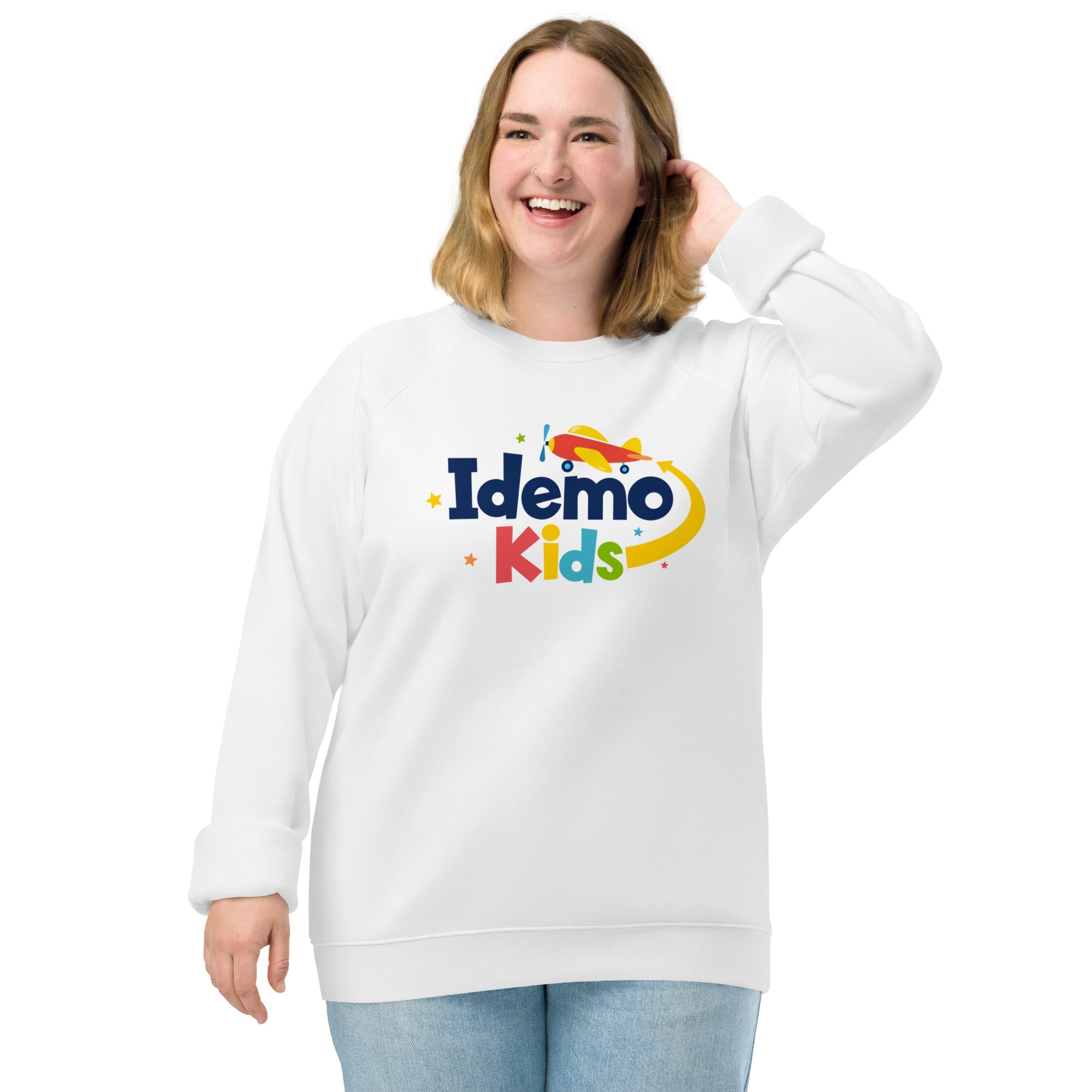 Kids STORYBOOKSONG sweatshirt Idemo - raglan Unisex organic
