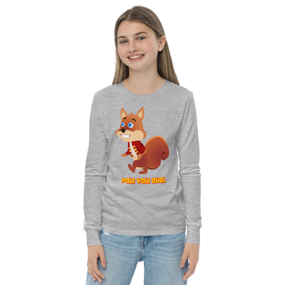 Poli Voli Dudl Youth long sleeve tee - STORYBOOKSONG