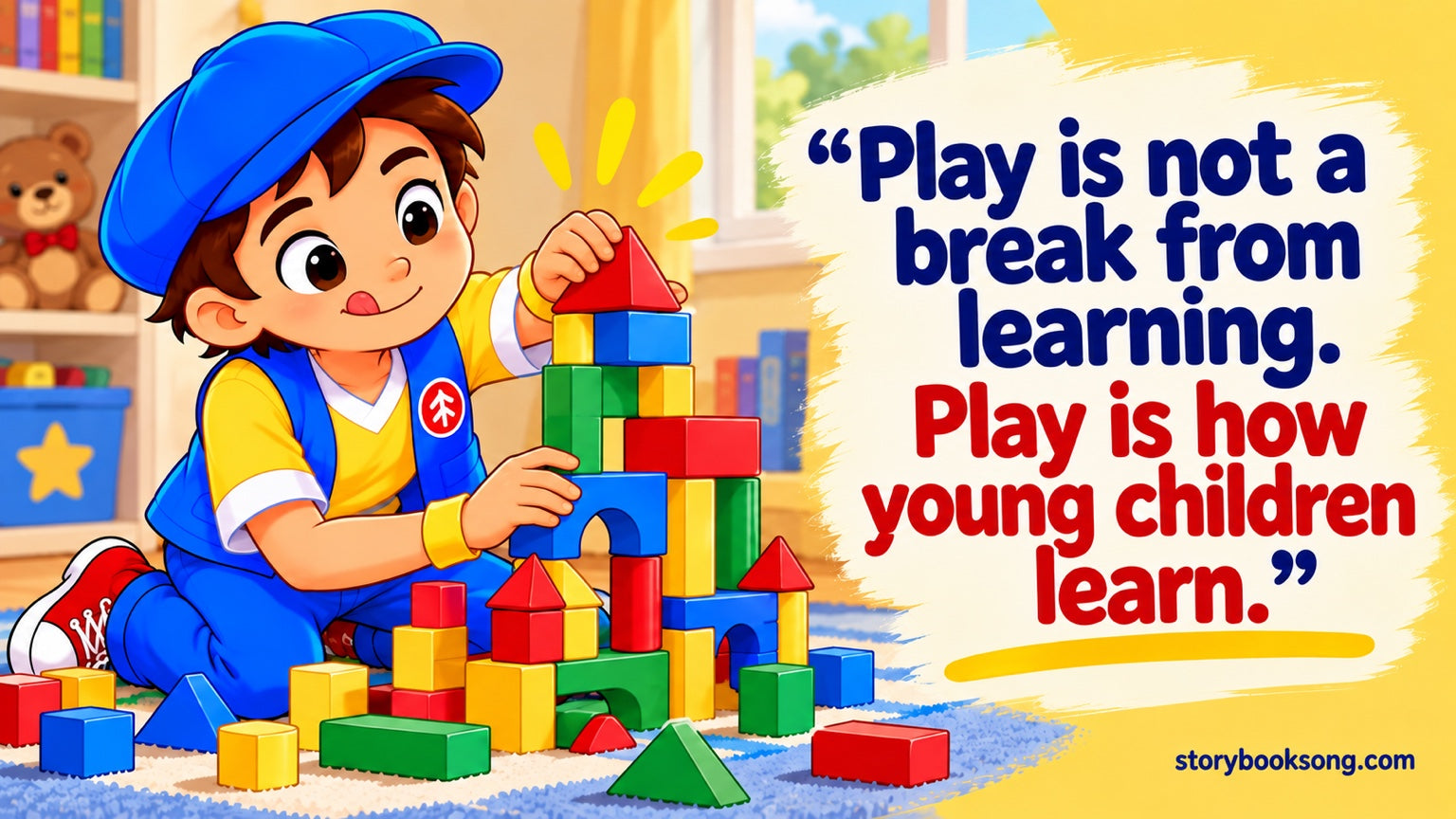 Play is not a break from learning. Play is how young children learn.